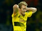 Borussia Dortmund's Andre Schurrle reacts on March 11, 2018