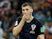 Croatia winger Ante Rebic reacts during his side's World Cup quarter-final with Russia