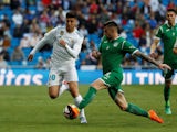 Leganes defender Diego Rico in action against Real Madrid