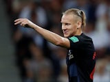 Domagoj Vida in action for Croatia at the World Cup on July 11, 2018