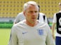 Coach of England U19s Paul Simpson on July 26, 2018