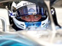 Mercedes's Valtteri Bottas during practice for the Hungarian Grand Prix on July 27, 2018 