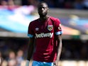 Cheikhou Kouyate in action for West Ham United in a pre-season friendly on July 29, 2018