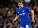 Danny Drinkwater in action for Chelsea in the FA Cup on January 17, 2018