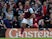 Gabby Agbonlahor celebrates scoring for Aston Villa on August 5, 2017