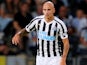 Jonjo Shelvey in action for Newcastle United during pre-season on July 26, 2018