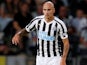 Jonjo Shelvey in action for Newcastle United during pre-season on July 26, 2018