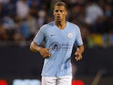 Lukas Nmecha in action for Manchester City in pre-season on July 20, 2018