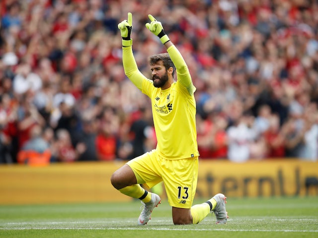 Alisson Becker and Naby Keita still absent for Liverpool