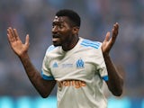 Andre-Frank Zambo Anguissa in action for Marseille in the Europa League final on May 16, 2018