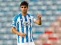 Christopher Schindler in action for Huddersfield Town in pre-season on July 25, 2018