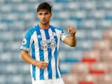 Christopher Schindler in action for Huddersfield Town in pre-season on July 25, 2018