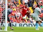 Daniel Sturridge rounds off the massacre during the Premier League game between Liverpool and West Ham United on August 12, 2018
