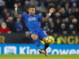 Danny Simpson in action for Leicester City on December 23, 2017
