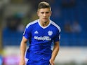 Declan John in action for Cardiff City in August 2016
