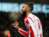 Eric Maxim Choupo-Moting in action for Stoke City on January 20, 2018