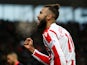 Eric Maxim Choupo-Moting in action for Stoke City on January 20, 2018