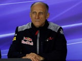 Franz Tost at a press conference on September 15, 2017