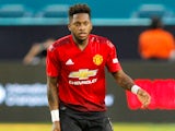 Fred in action for Manchester United on July 31, 2018