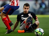 Kepa Arrizabalaga in action for Athletic Bilbao on February 18, 2018