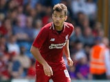 Pedro Chirivella in action for Liverpool in pre-season on July 14, 2018