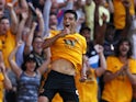 Raul Jimenez in action for Wolverhampton Wanderers on August 4, 2018