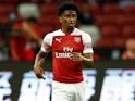 Reiss Nelson in action for Arsenal in pre-season on July 26, 2018