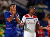 Ruben Loftus-Cheek reacts to a missed chance during the pre-season friendly between Chelsea and Lyon on August 7, 2018