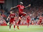 Sadio Mane nabs the third during the Premier League game between Liverpool and West Ham United on August 12, 2018