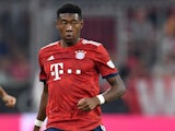 David Alaba in action for Bayern Munich in pre-season on August 7, 2018