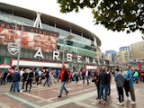 General view outside Arsenal's Emirates Stadium on August 12, 2018