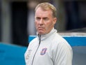 John Sheridan watches on during the EFL Cup first-round game between Carlisle United and Blackburn Rovers on August 14, 2018
