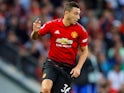 Matteo Darmian in action for Manchester United on August 10, 2018