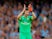 Arsenal goalkeeper Petr Cech claps supporters after his side's Premier League defeat to Manchester City on August 12, 2018