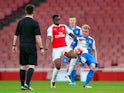 Arsenal youngster Stephy Mavididi in action