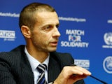 UEFA president Aleksander Ceferin pictured on February 13, 2018