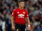 Alexis Sanchez in action for Manchester United on August 10, 2018