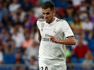 Dani Ceballos in action for Real Madrid on August 19, 2018