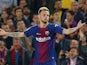 Ivan Rakitic in action for Barcelona on May 6, 2018