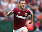 Jack Wilshere in action for West Ham United on August 18, 2018
