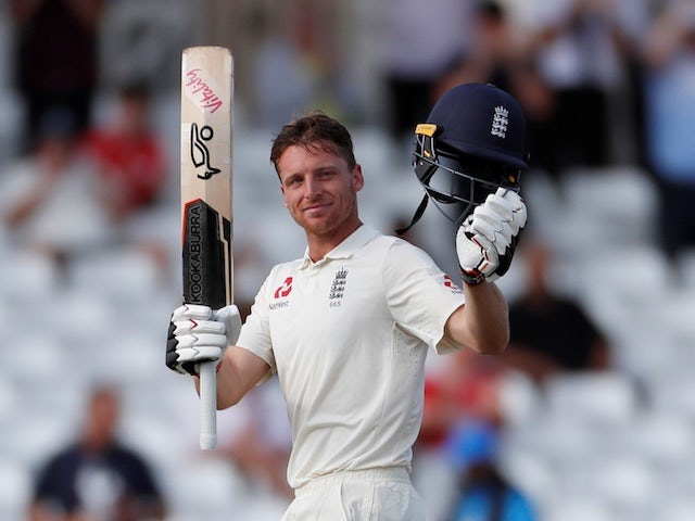 Leach revels in combining with childhood friend Buttler to take Perera wicket