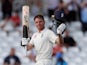 England batsman Jos Buttler celebrates his maiden Test ton against India on August 21, 2018