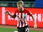 Josh Sims in action for Southampton in pre-season on July 11, 2018