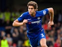 Marcos Alonso in action for Chelsea on August 18, 2018