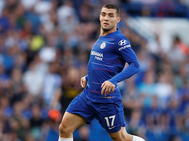 Mateo Kovacic in action for Chelsea on August 18, 2018