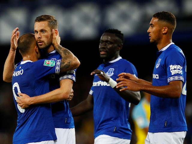 Result: Everton through to EFL Cup third round