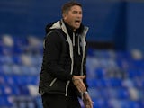 Harry Kewell in charge of Crawley Town in August 2017