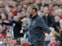 Liverpool manager Jurgen Klopp watches on during his side's Premier League clash with Brighton on August 25, 2018