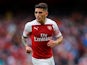 Arsenal midfielder Lucas Torreira in action during his side's Premier League clash with Manchester City on August 12, 2018
