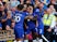 Chelsea's Pedro celebrates scoring against Bournemouth during their Premier League clash on September 1, 2018